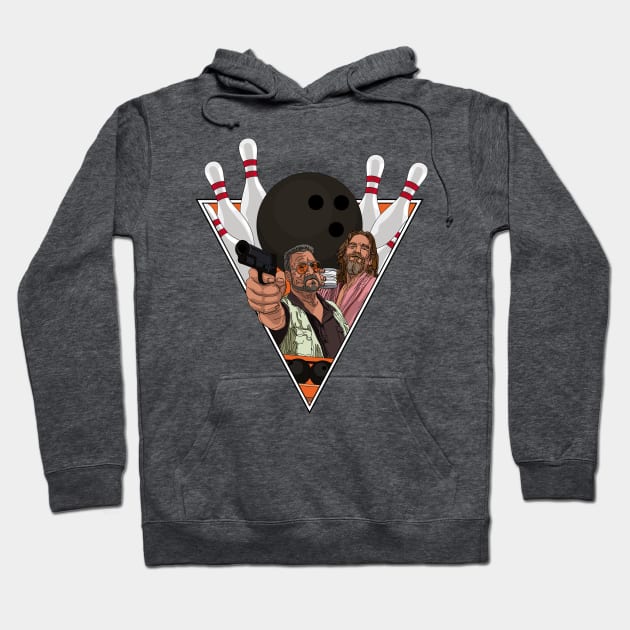 Lebowski – Bowling Hoodie by andrew_kelly_uk@yahoo.co.uk